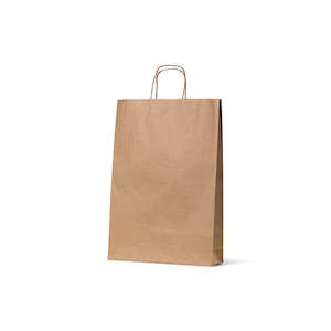 Brown Kraft Carry Bags: Brown Kraft Medium