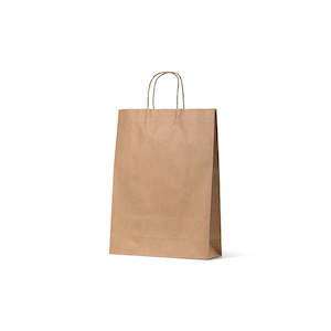 Brown Kraft Carry Bags: Brown Kraft Midi