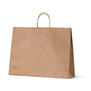 Brown Kraft Carry Bags: Brown Kraft Midi Btq