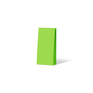 Loud Lime Coloured Gift Paper Bag