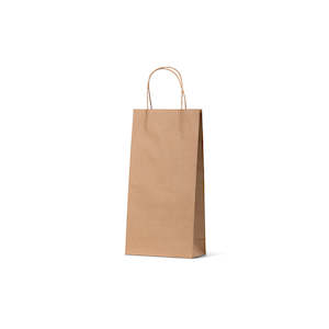 Brown Kraft Wine Bags: Brown Kraft Double Wine Bag