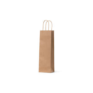 Brown Kraft Single Wine Bag