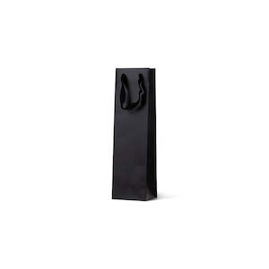 Deluxe Black Single Wine Bag