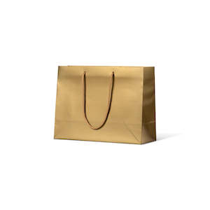 Matte Laminated Paper Carry Bags: Laminated Matte Ruby - Gold