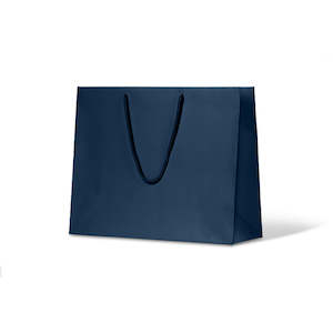 Matte Laminated Paper Carry Bags: Laminated Matte Madison - Navy