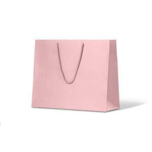 Matte Laminated Paper Carry Bags: Laminated Matte Madison - Pastel Pink