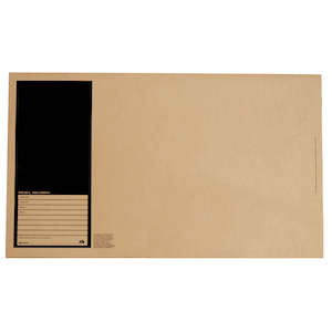 Brown Kraft Paper Mailing Satchel Large