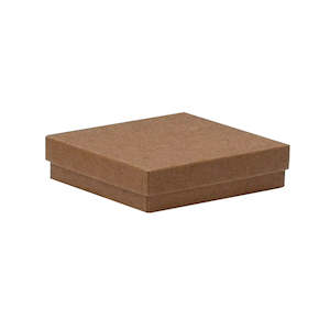 Cotton Fill Box Natural Kraft 89x140x25mm