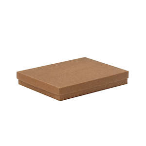 Cotton Fill Box Natural Kraft 140x178x25mm