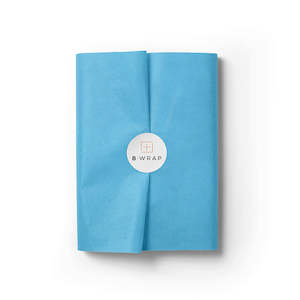 Beepak Tissue Paper: Light Blue Bee Pak Tissue Paper