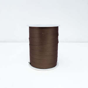 Matte Curling Ribbon 10mm X 250m Chocolate