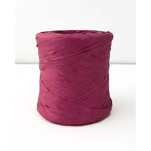 Poly Raffia 5mm X 200mtrs Bordeaux**