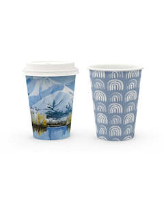 12oz (390ml) NaturalPak Single Wall Trend Cup