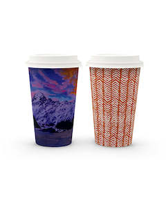 16oz (460ml) NaturalPak Single Wall Trend Cup