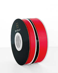 Grosgrain Ribbon: Grosgrain 13mm X 30mtrs Red