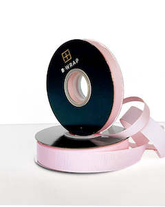 Grosgrain Ribbon: Grosgrain 22mm X 30mtrs Pale Pink