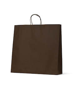 Black Kraft Bags: Budget Black Kraft Paper - Large - 100/ctn