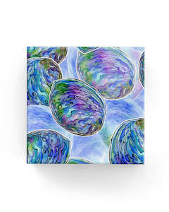 Watercolour Paua Wrap