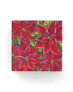 Painted Poinsetia Wrap