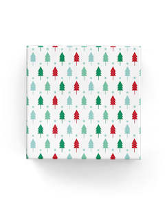 Christmas Sale: Xmas Trees Wrap Green Red