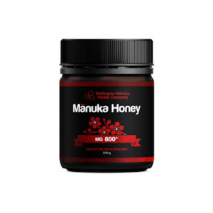 Raw mānuka honey MG800+