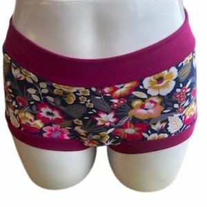 Grey Floral, undies - Collections – bee Moore