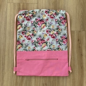 Light Blue Floral, Personalised Swim Bag - Collections – bee Moore