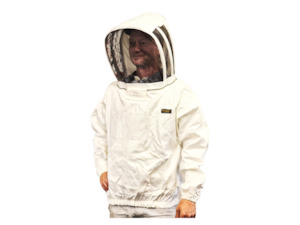 Smock Bee Jacket - White