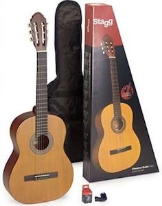 Stagg full sized Classical Guitar Pack Natural