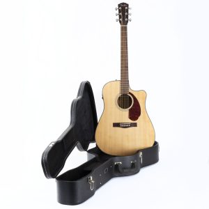 Fender CD-140SCE Acoustic/Elecectric Guitar – Incl. hard case