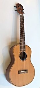 Fzone FZU D30 Tenor size Ukulele with bag. Solid top