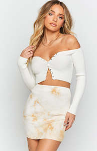 Womenswear: Roman Holiday Skirt Tan