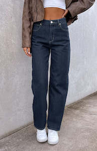 Womenswear: Abrand Kaley Slouch Blue Denim Jeans