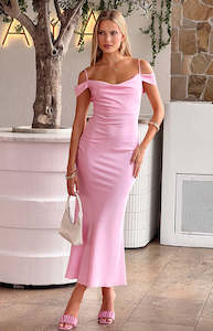 Darby Pink Maxi Formal Dress