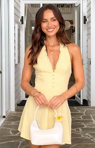 Womenswear: Kaylee Yellow Mini Dress