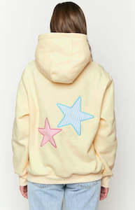 Womenswear: Beginning Cream Star Hoodie