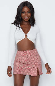 Womenswear: Laura Skirt Blush Print