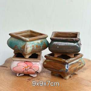 Floral Harmony Succulent Pot， 2 as a set