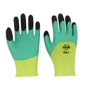 Heavy Duty Latex Gardening Gloves 乳胶透气手套 指间防水防油