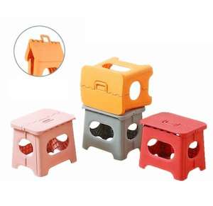 Plastic Folding Chair Step Stool 便携折叠小凳子