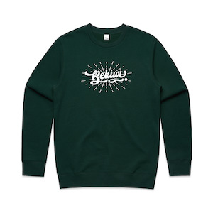 BEKIWI Graphic Crew Neck Sweatshirt