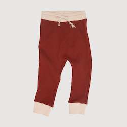 Jogger Pants - Rust