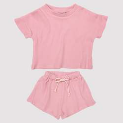 Lounge 2-Piece Set - Pastel Pink