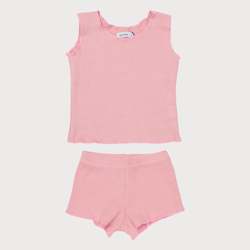 Baby wear: Soleil 2-Piece Set - Pastel Pink