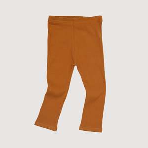 Baby wear: Ribbed Legging - Mustard