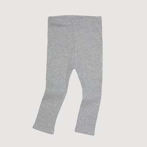 Ribbed Legging - Grey Marle