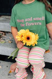 Baby wear: Stop And Smell The Flowers T-Shirt