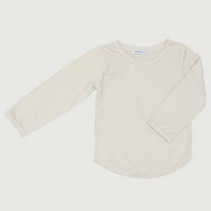 Bamboo Long Sleeve Top - Beige