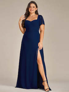 Clothing: Charli Sweetheart A-Line Split Bridesmaid Dress