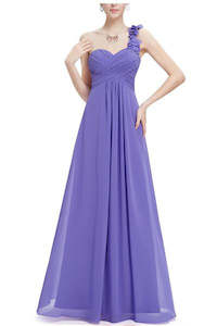 Clothing: Gemma One Shoulder Bridesmaid Dress